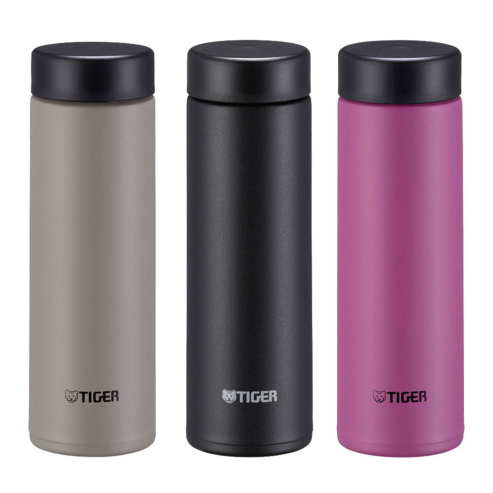 Bouteille isotherme Tiger MMP-W Tiny Easy-to-Carry, ultra légère, petites capacités, facile à laver, sans BPA, conservation froid 24h et chaud 12h, conçue au Japon (rose magnolia, 300 mL